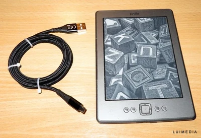 E-Book Reader Amazon KINDLE 4.1.1 / Mod. 01100 - funktionsfähig  (16) - Bild 1 von 4