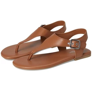 Sandalias de Tanga Calvin Klein Moraca2 Mujer Talla 5M Marrón Natural Oscuro - Imagen 1 de 6