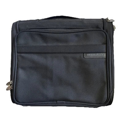 Bolso de Mano Briggs & Riley 14" Acolchado para Laptop Negro Nylon Balístico Usado en Excelente Condición Foto 1 de 4