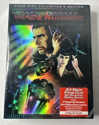 Blade Runner DVD 4 Disc Collectors Edition Ridley Scott Final Cut New Sealed - Image 1 of 4