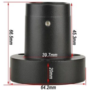 KOPPACE Microscope Fixed Seat 27.9mm Column Connecting Port M5 Screw Interface - Picture 1 of 9