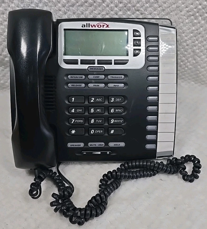  Allworx 9212 IP Phones With Stands And Handsets!  - Image 1 of 4