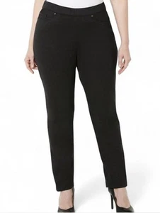 Catherines Knit Jeans Sz 2XL Curvy Stretch Classic High Rise Closet Staple - Picture 1 of 7