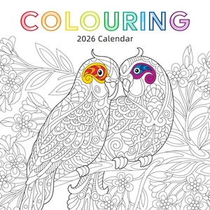 2026 Colouring Calendar   NEW *FREE P&P* - Picture 1 of 2