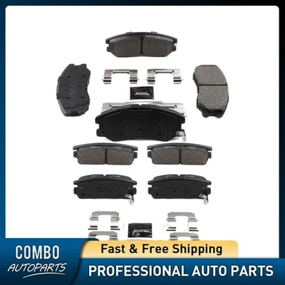 Nuevo juego de pastillas de freno de disco delanteras traseras para Chevrolet Captiva Sport 2008-2015 Foto 1 de 4