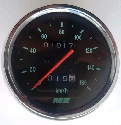 Unidad velocímetro relojes tablero MZ Speedo que muestra solo 1K Foto 1 de 4