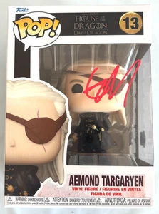 EWAN MITCHELL SIGNED AUTO HOUSE OF THE DRAGON AEMOND TARGARYEN FUNKO POP BAS COA - Picture 1 of 3