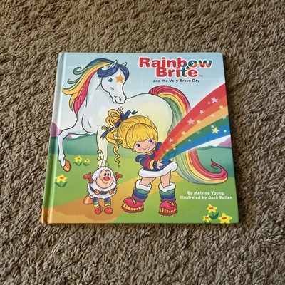 Rainbow Brite And The Very Brave Day By Melvina Young Book Hallmark 2015 Book Foto 1 de 4