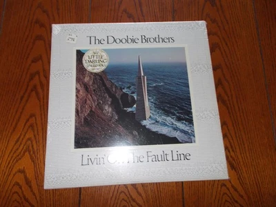 DOOBIE BROTHERS Livin' On The Fault Line WARNER BSK 3045 MINTY HYPE/SHRINK c1977 - Image 1 of 4