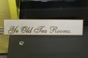 DOLLS HOUSE Metal Sign = Tea ROOM - Picture 1 of 1