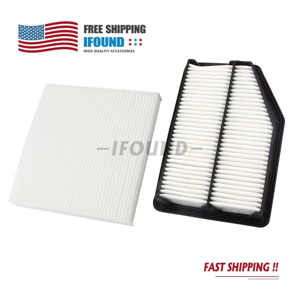 For Honda CR-V CRV 2015 2016 COMBO SET Engine Air Filter &Cabin Filter C5519 Foto 1 de 4