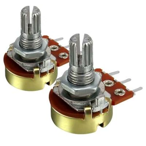 500K Ohm 3 Pin Linear Potentiometer WH148 B500K - Pack of 2 - Picture 1 of 4