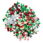 2 Bags Snowflakes Ornament Christmas Confetti For Gifts Party