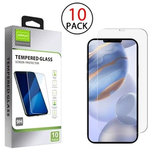 10 Pack x Tempered Glass Clear Screen Protector Film for  iPhone 12 Mini (5.4") - Picture 1 of 7