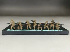 1/72 gebaut und lackiert UK Quick Response Force QRF Combat 8 Figuren Modell - Bild 1 von 16