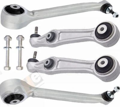 4x WISHBONE + 2x ECCENTRIC BOLTS TESLA MODEL S 5YJS MODEL X 5YJX FRONT LOWER - Image 1 of 4