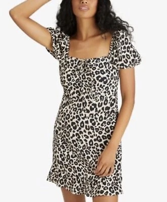 Vestido Sanctuary Fresh Breeze con clase gato leopardo TALLA 2 estampado animal Foto 1 de 4