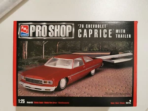 AMT Pro Shop `76 Chevrolet Caprice with Trailer AMT/ERTL No. 30031 1:25 - Imagen 1 de 15