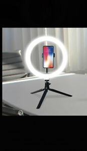 Ring Light avec Trépied 18" Selfie Anneau Lumineux Réglable pour TikTok....   Q5