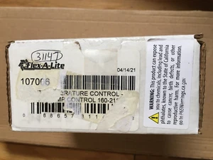FLEX A LITE 31147 ADJUSTABLE ELECTRIC FAN CONTROL UNIT - Picture 1 of 2