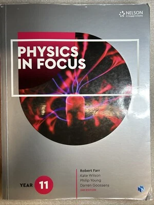 Physics in Focus Year 11 Student Book with Access Codes by Robert Farr,... - image 1 of 3