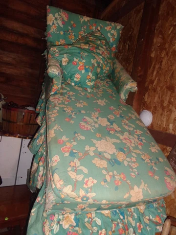 Antique Chaise Lounge Chair *UPSTATE NY LOCAL PICK UP Cover