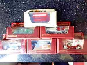 MODELLAUTOS "MATCHBOX YESTERDAY", 6 Modelle, Masstab 1:48, in OVP - Bild 1 von 1