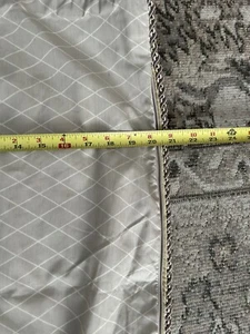 Used (2 Set) Decorative Pillow Sham 20x26 Leaf Gold Braided Border Zipper - Picture 1 of 11