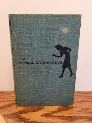 Nancy Drew  The Password To Larkspur Lane 1933 First Edition Excellent Condition Foto 1 de 4
