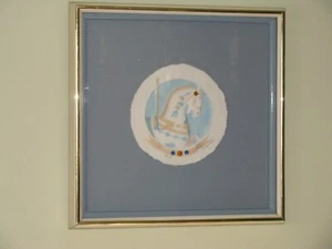 Wesley "Wess" Smith Cast Paper Carousel Horse Artwork-Signed & #'d A/P-COA-1987 - Picture 1 of 12
