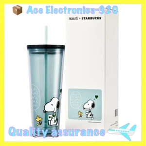 2025 Limited Edition Starbucks Insulated Mug Peanuts Joe Kind Snoopy Love 24 oz. - Picture 1 of 6