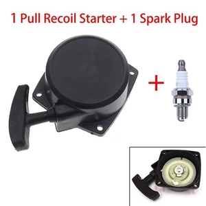 Pull Recoil Starter Spark Plug For Husqvarna 150BF 150BT 350BF 350BT Leaf Blower - Picture 1 of 1