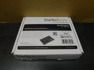 NEW! StarTech SAT32M225 M.2 NGFF SATA SSD to 2.5in SATA SSD Converter - Picture 1 of 4