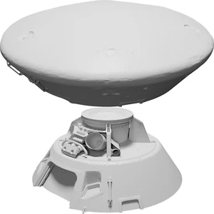 Apollo 11 Raumfahrzeugmodell - zweiteilige Displayversion mit Befestigungslöchern - Bild 1 von 3