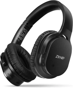 ZIHNIC Advanced Active Noise Cancelling High Sound Quality Headphones - Black - Picture 1 of 6