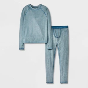 Boys' 2pk Thermal Set - All in Motion™ Heathered Gray M - Picture 1 of 1