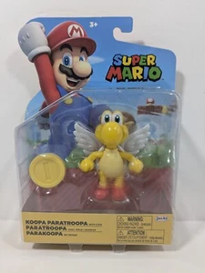 Super Mario Bros Koopa Paratroopa 3" Collectible Action Figure Gift Nintendo Toy - Picture 1 of 2