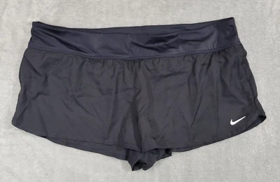 Nike Swim Short Womens XXL Black Plus Size Element Swimwear Bottoms Stretch New - Image 1 of 4