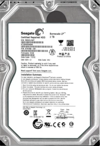 Disque Dur Seagate barracuda LP ST32000542AS 2TB 5900U/Min 32MB SATA II 3.5'' - Photo 1/3