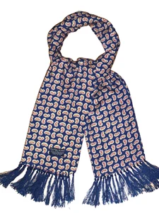 Vintage TOOTAL Scarf Cravat Dapper Neckwear Mod Scooter Indie Goodwood Ascot - Picture 1 of 5