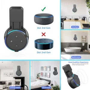 Soporte de montaje en pared para Amazon Alexa Echo Dot 3rd Gen Speake - Imagen 1 de 14