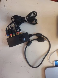 Original Xbox HD High Definition AV Pack Component Adapter With Component Cord - Picture 1 of 6