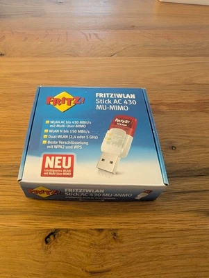 AVM Fritz AC 430 MU-MIMO WLAN Stick Neu OVP Sealed  - Bild 1 von 2