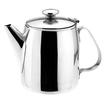 ZODIAC 20oz 32oz 48oz 100oz STAINLESS STEEL TEAPOT FOR TEA LEAF COFFEE POT HOT DRINKS