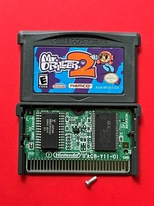 Mr. Driller 2 Game Boy Advance Nintendo GBA Authentic Nice Condition Harder Find - Picture 1 of 11