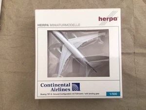 Herpa 1:500 Continental Airlines Boeing 787-8 505352 "Bodenkonfiguration" selten - Bild 1 von 8