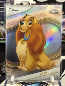 2025 Topps Chrome Disney #70 Lady Refractor TZ - Picture 1 of 2