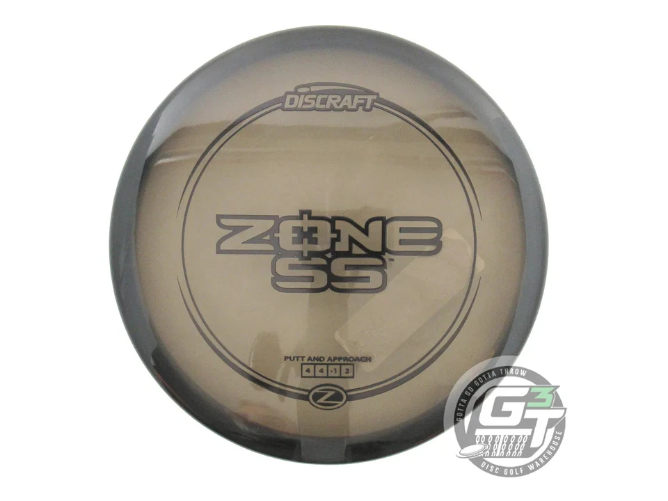 NUEVO Disco de golf Putter Discraft Z Zone SS 170-172g negro sello Foto 1 de 1