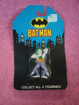 Figura de acción vintage Batman Joker 3 1/2" figura aplausos 1989 cómic superhéroe Foto 1 de 4