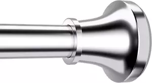 Shower Curtain Rod Tension Rods Adjustable Spring Tension Curtain Rod No Drill S - Picture 1 of 7